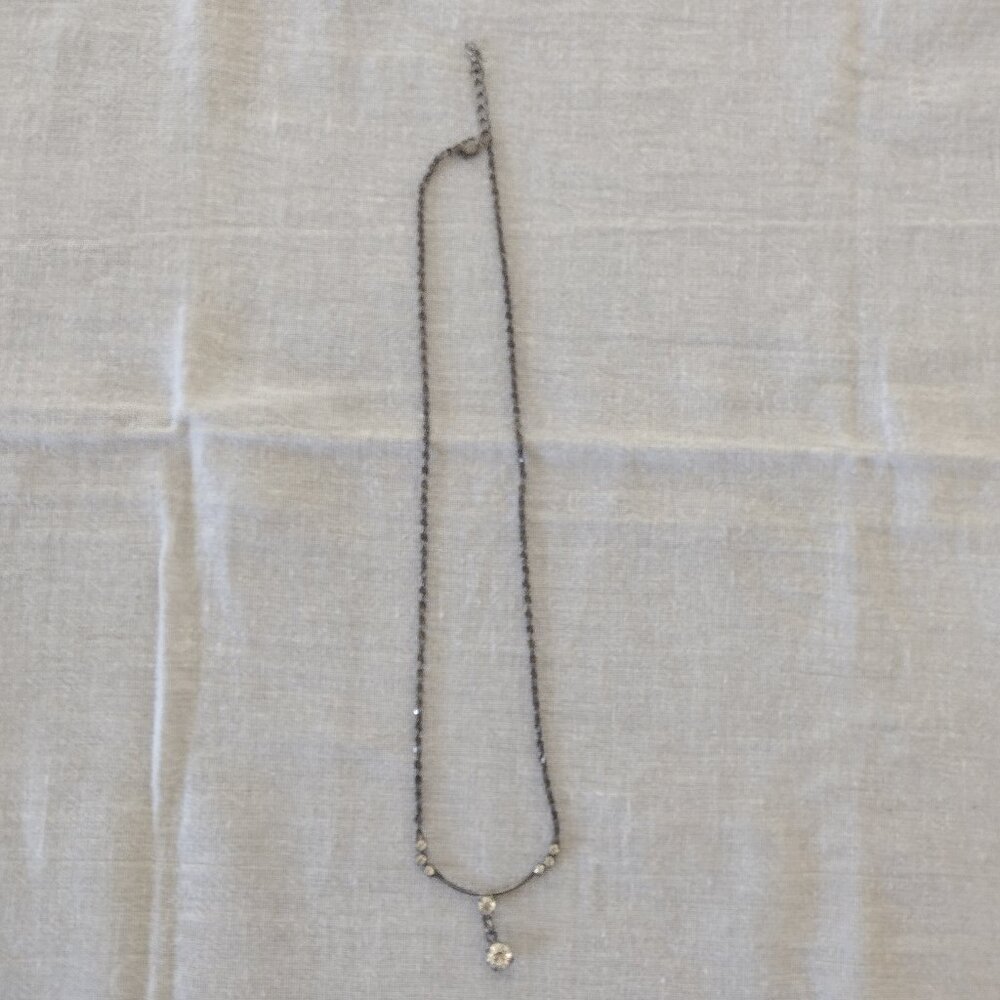 Necklace with Rhinestone - Picture 6 of 8